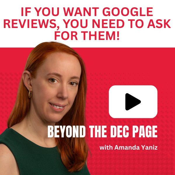 If you want Google Reviews, you need to ask for them!
