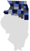 Illinois Map Illinois Map
