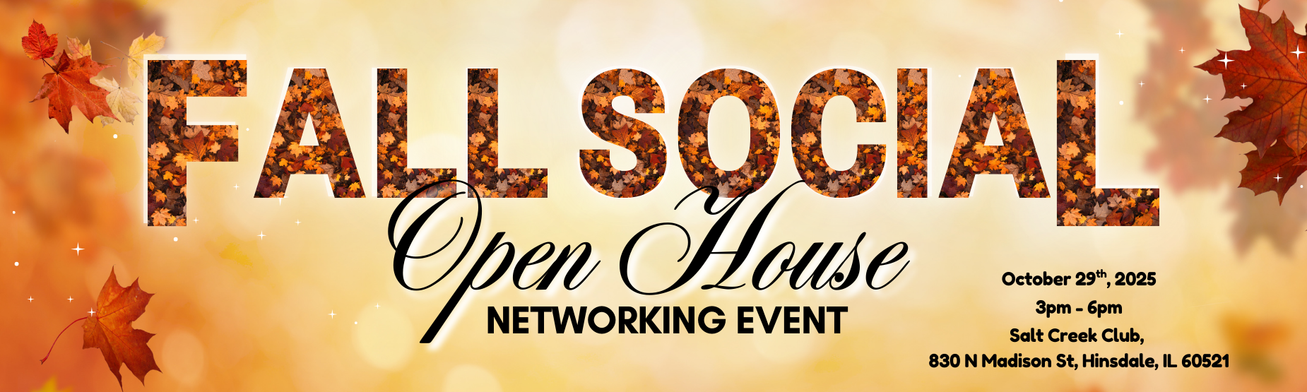 Fall Social and Networking Event